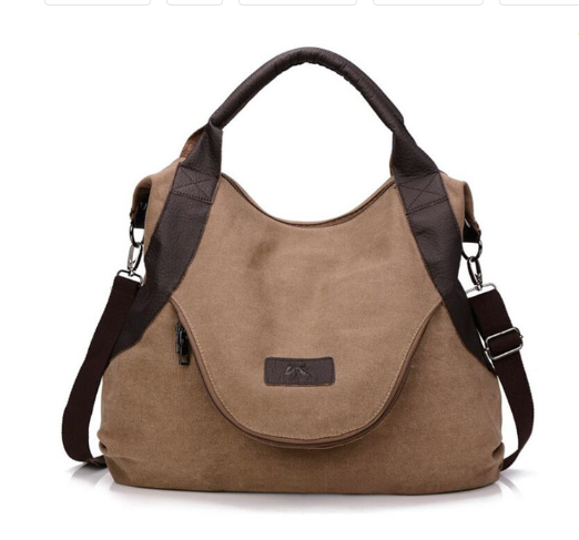 Brand Large Pocket Casual Tote Women's Handbag Shoulder Handbags Canvas  Capacity Bags For Women Messenger Bags