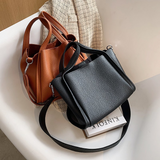 Kylethomasw Casual Cute Small PU Leather Crossbody Bags For Women 2021 Winter Shoulder Handbags Female Travel Totes Ladies Hand Bag
