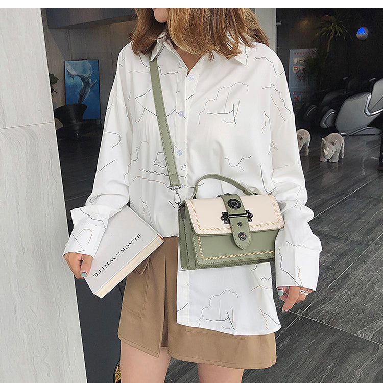 Kylethomasw  Elegant Female Casual Tote Bag 2021 Fashion New High Quality PU Leather Women's Designer Handbag Rivet Shoulder Messenger bag