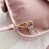 Fashion Women Backpack Small Nylon Bagpack for Teenage Girls New Designer Mini Backpacks Pu Female’s Shoulder Bag Female Purse