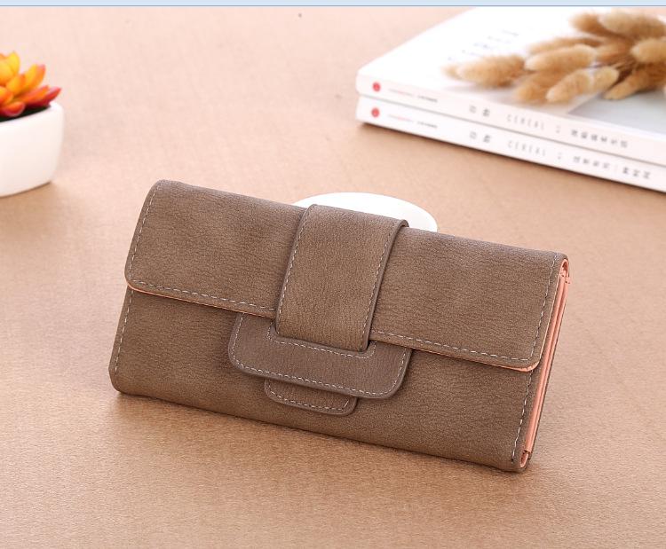 Kylethomasw New arrival women wallet ladis purse Birtish style with Lychee texture factory Direct Sales