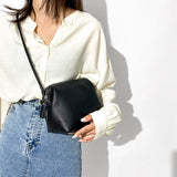 Kylethomasw  Ladies New Genuine Leather Shoulder Bag Fashion Girl Crossbody Clip Bag Shoulder Strap Underarm Mesaage Woman Bag Purse