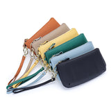 Kylethomasw Genuine Leather Womens Wallets and Purses Fashion Coin Card Holder Zipper Money Bag Carteira Feminina