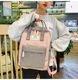 Kylethomasw  Multifunction women backpack fashion youth korean style shoulder bag laptop backpack schoolbags for teenager girls boys travel