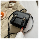Kylethomasw  Elegant Female Solid color Tote bag 2021 New High quality PU Leather Women's Designer Handbag Vintage Shoulder Messenger Bag