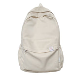 Kylethomasw New Waterproof Nylon Women Backpack Female Travel Bag Backpacks Schoolbag for Teenage Girls Solid Color Bookbag Mochila Bookbag