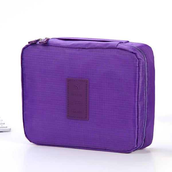 Travel Outdoor Portable Women Make Up Cosmetic Bag Waterproof Female Beauty Storage Toiletry Case Organizer Girl Wash Kits Pouch