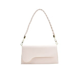 Simple Style Small PU Leather Crossbody Bags For Women  Elegant Baguette Bag Shoulder Handbags Female Travel Hand Bag